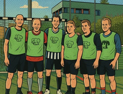 Und wieder auf dem Soccercourt