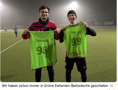 14 Mann und eine Kiste Bier