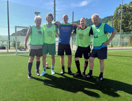 Spiel bei kühlen 27 Grad
